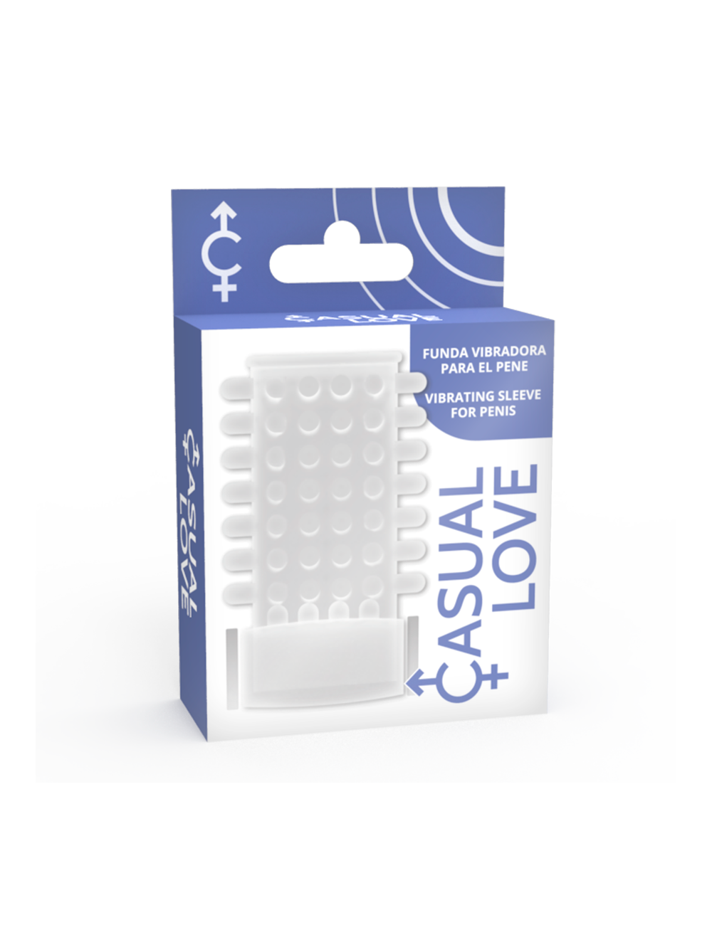 COPERTURA PER PENE VIBRATORE TRASPARENTE CON ANELLO CASUAL