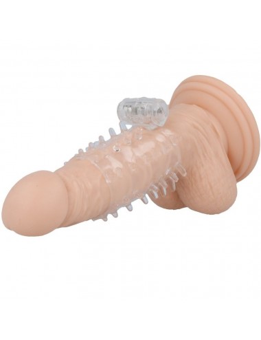 COPERTURA PER PENE VIBRATORE TRASPARENTE CON ANELLO CASUAL