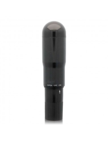 GLOSSY POCKET VIBRADOR NEGRO