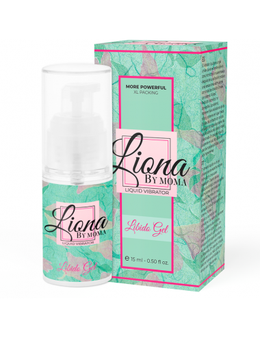 LIONA BY MOMA VIBRATORE LIQUIDO LIBIDO GEL 15 ML