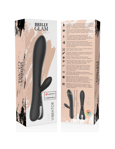 BRILLY GLAM ERIK VIBRATORE WATCHME COMPATIBILE CON LA TECNOLOGIA WIRELESS