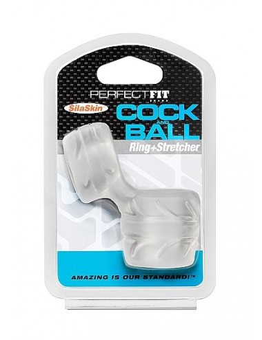 VESTIBILITÀ PERFETTA SILASKIN COCK & BALL TRASPARENTE