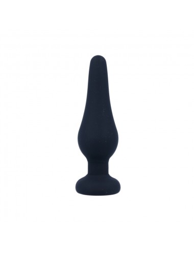 TAPPO ANALE INTENSO PIPO S SILICONE NERO 9,8 CM