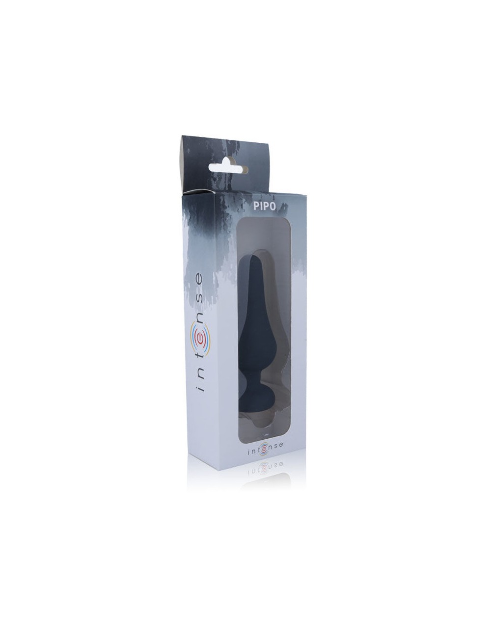 TAPPO ANALE INTENSO PIPO L SILICONE NERO 13 CM