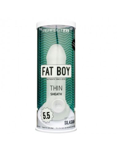 FAT BOY FUNDA FINA EXTENSOR PARA PENE TRANSPARENTE 15 CM