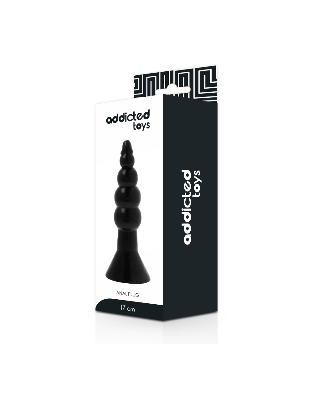 ADDICTED TOYS PLUG ANALE 17CM NERO ADDICTED TOYS PLUG ANALE 17CM NERO