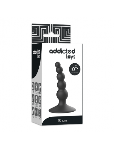 ADDICTED TOYS ANAL SEXUAL PLUG 10CM NERO