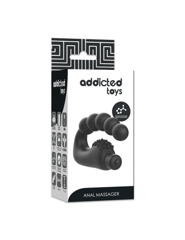 ADDICTED TOYS ANAL MASSAGER PROSTATICO CON VIBRAZIONI