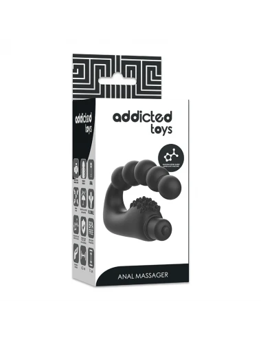 ADDICTED TOYS ANAL MASSAGER PROSTATICO CON VIBRAZIONI