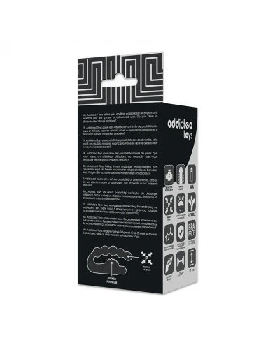 ADDICTED TOYS ANAL MASSAGER PROSTATICO CON VIBRAZIONI