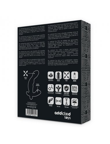 GIOCATTOLI DIDATTICI STIMOLATORE ANALE PROSTATA SILICONE REALISTICO P-SPOT VIBE