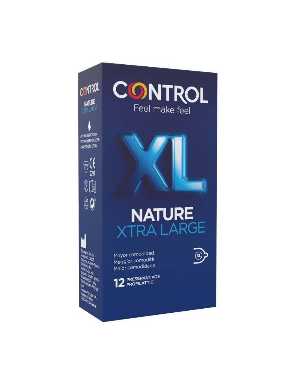 CONTROL ADAPTA NATURE XL CONDOMS 12 UNITS CONTROL ADAPTA NATURE XL CONDOMS 12 UNITS