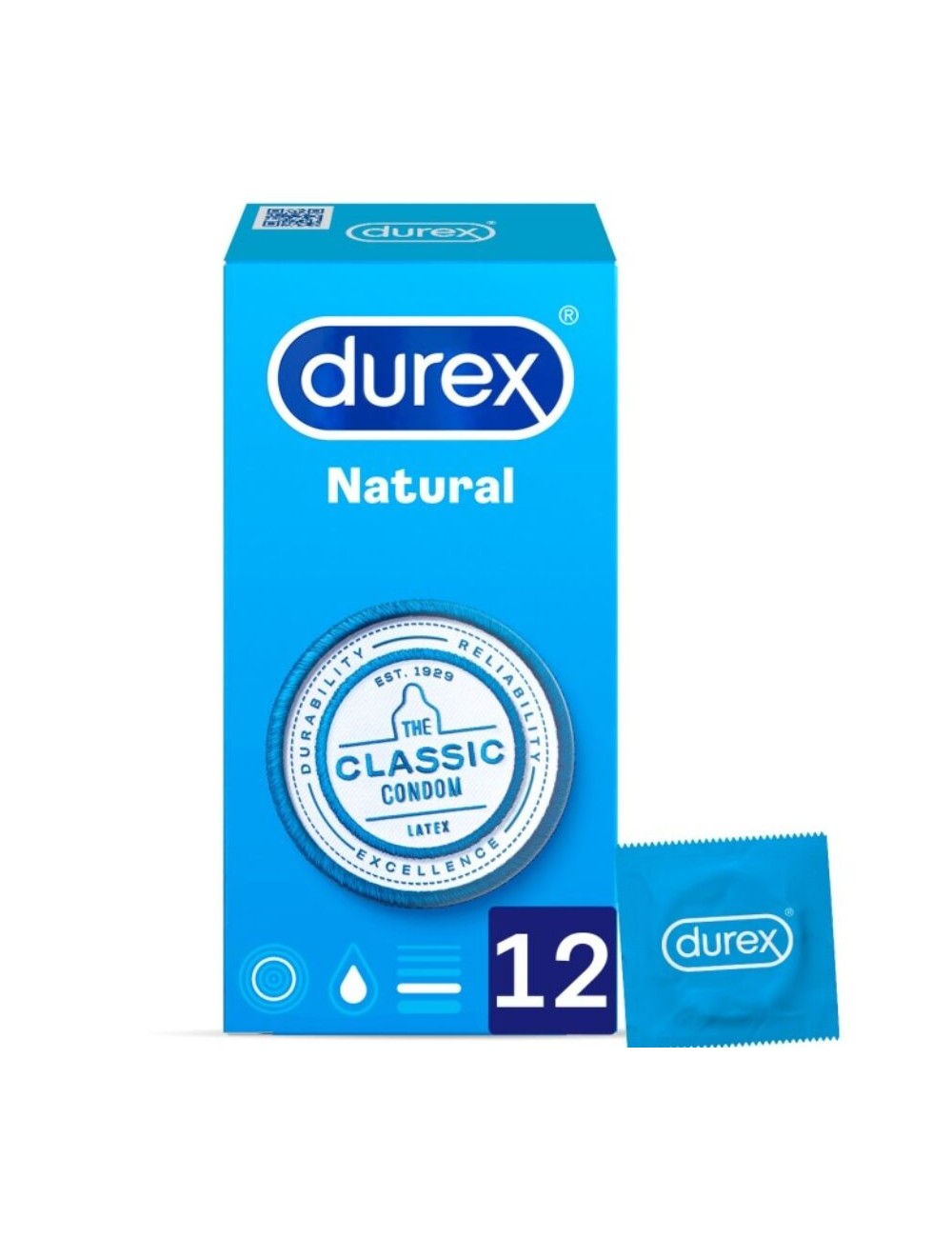 DUREX NATURAL PLUS 12 UNITÀ