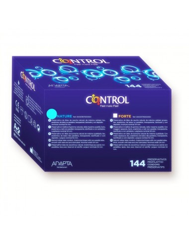 CONTROL ADAPTA NATURE CONDOMS 144 UNITS