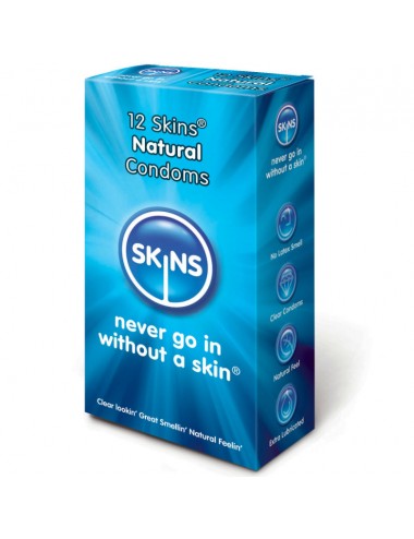 SKINS PRESERVATIVO NATURAL PACK 12