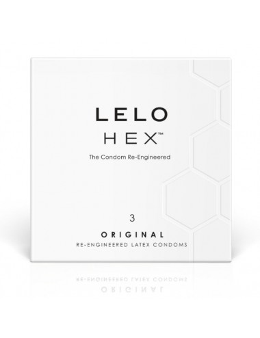 LELO HEX CONSERVANTE BOX 3 UNITÀ