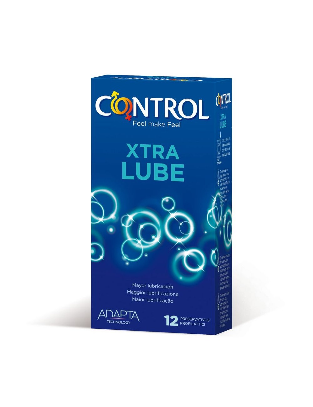 CONTROL ADAPTA NATURE EXTRALUBE CONDOMS 12 UNITS CONTROL ADAPTA NATURE EXTRALUBE CONDOMS 12 UNITS
