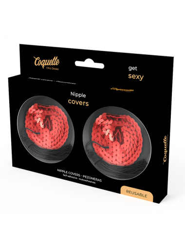 COQUETTE CHIC DESIRE COPRI CAPEZZOLI ROSSO