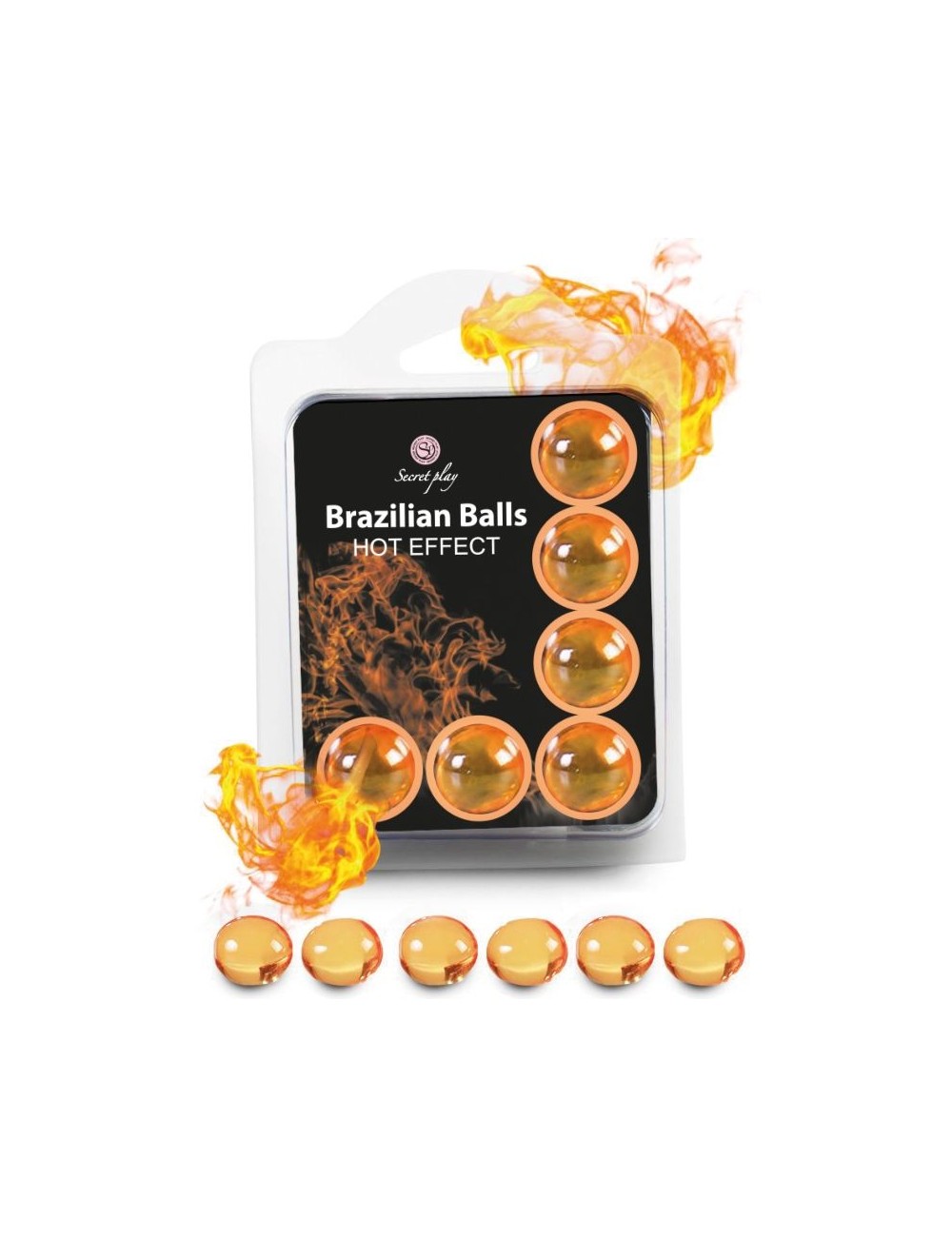 SECRETPLAY SET 6 PALLINE BRASILIANE EFFETTO CALORE SECRETPLAY SET 6 PALLINE BRASILIANE EFFETTO CALORE