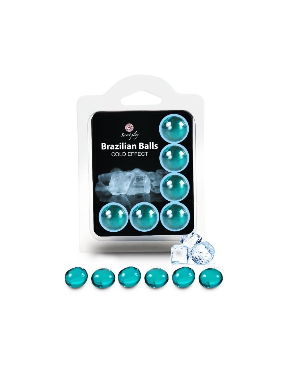 SECRETPLAY SET 6 PALLINE BRASILIANE EFFETTO FREDDO SECRETPLAY SET 6 PALLINE BRASILIANE EFFETTO FREDDO