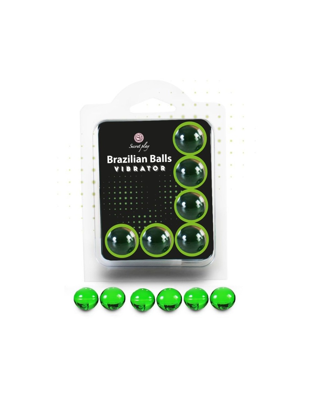 SECRETPLAY SET 6 PALLINE BRASILIANE VIBRATORE