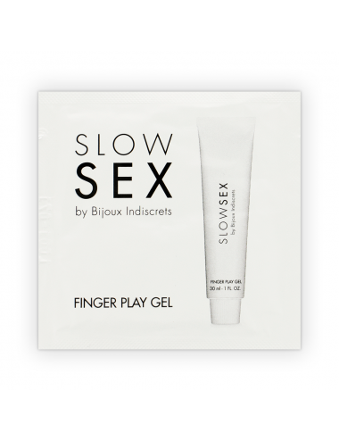 BIJOUX SLOW SEX FINGER PLAY GEL SINGOLA DOSE
