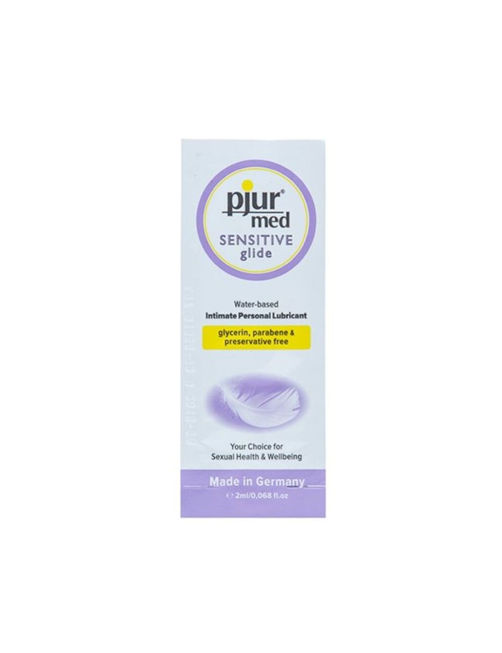 PJUR MED SENSITIVE GLIDE LUBRIFICANTE A BASE ACQUA 2 ML
