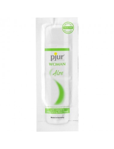 PJUR WOMAN LUBRIFICANTE A BASE ACQUA ALOE 2 ML