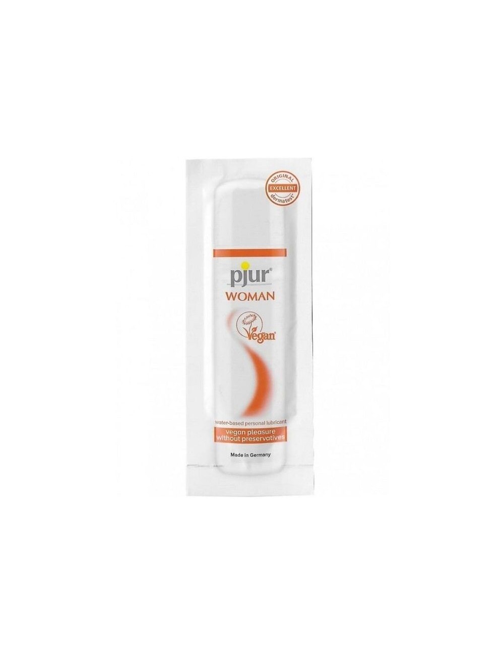 PJUR WOMAN LUBRIFICANTE A BASE ACQUA VEGANO 2 ML