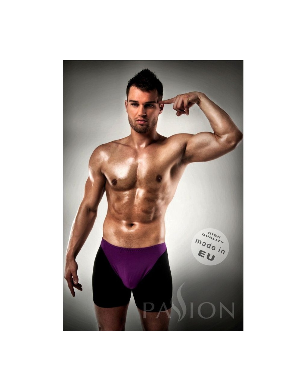 BOXER UOMO PASSION LINGER VIOLA / NERO S / M BOXER UOMO PASSION LINGER VIOLA / NERO S / M