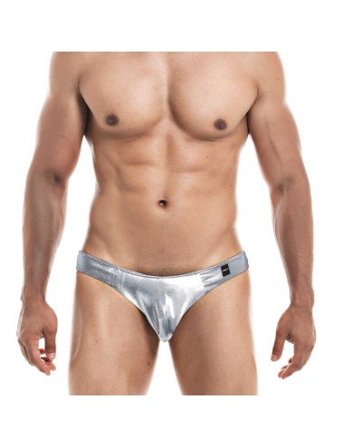 CUT4MEN - LOW RISE BRIEF SILVER XL