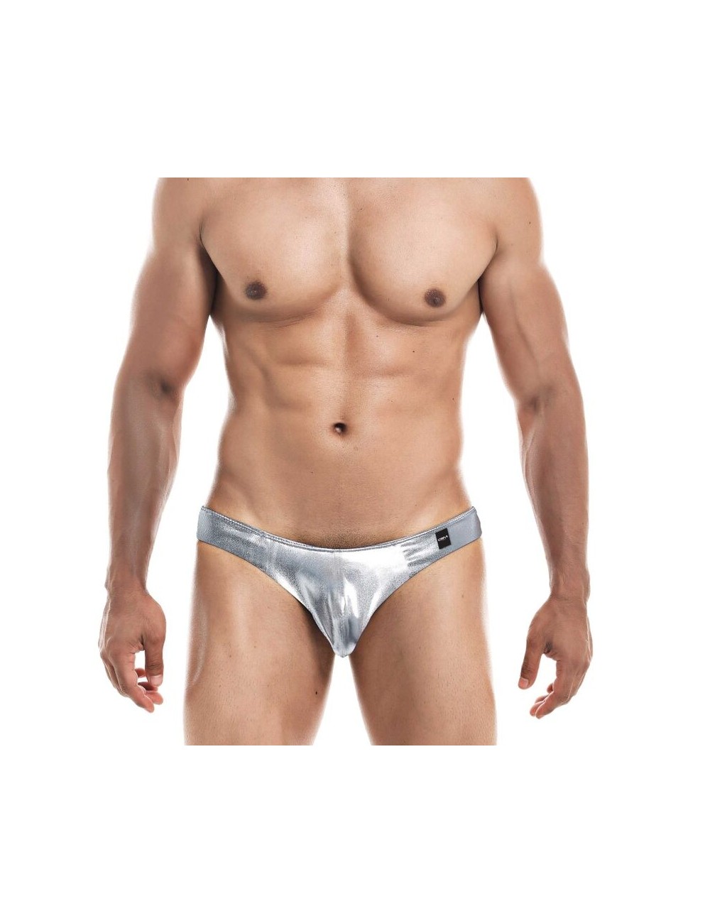 CUT4MEN - LOW RISE BRIEF SILVER XL CUT4MEN - LOW RISE BRIEF SILVER XL