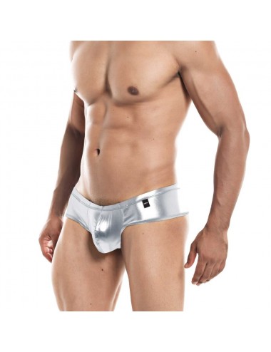 CUT4MEN - SLIP SFACCIATO ARGENTO XL