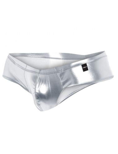 CUT4MEN - SLIP SFACCIATO ARGENTO XL