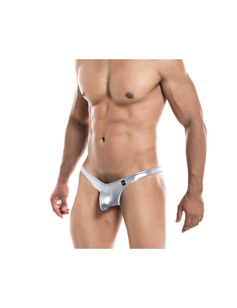 CUT4MEN - POUCH ENHANCING THONG SILVER S CUT4MEN - POUCH ENHANCING THONG SILVER S