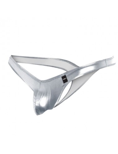 CUT4MEN - POUCH ENHANCING THONG SILVER S