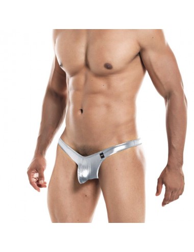 CUT4MEN - POUCH ENHANCING THONG SILVER XL