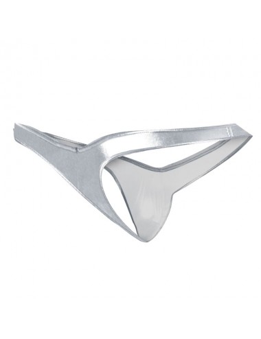 CUT4MEN - POUCH ENHANCING THONG SILVER XL