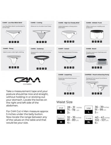CUT4MEN - G-STRING PROVOCATIVE TATTOO M
