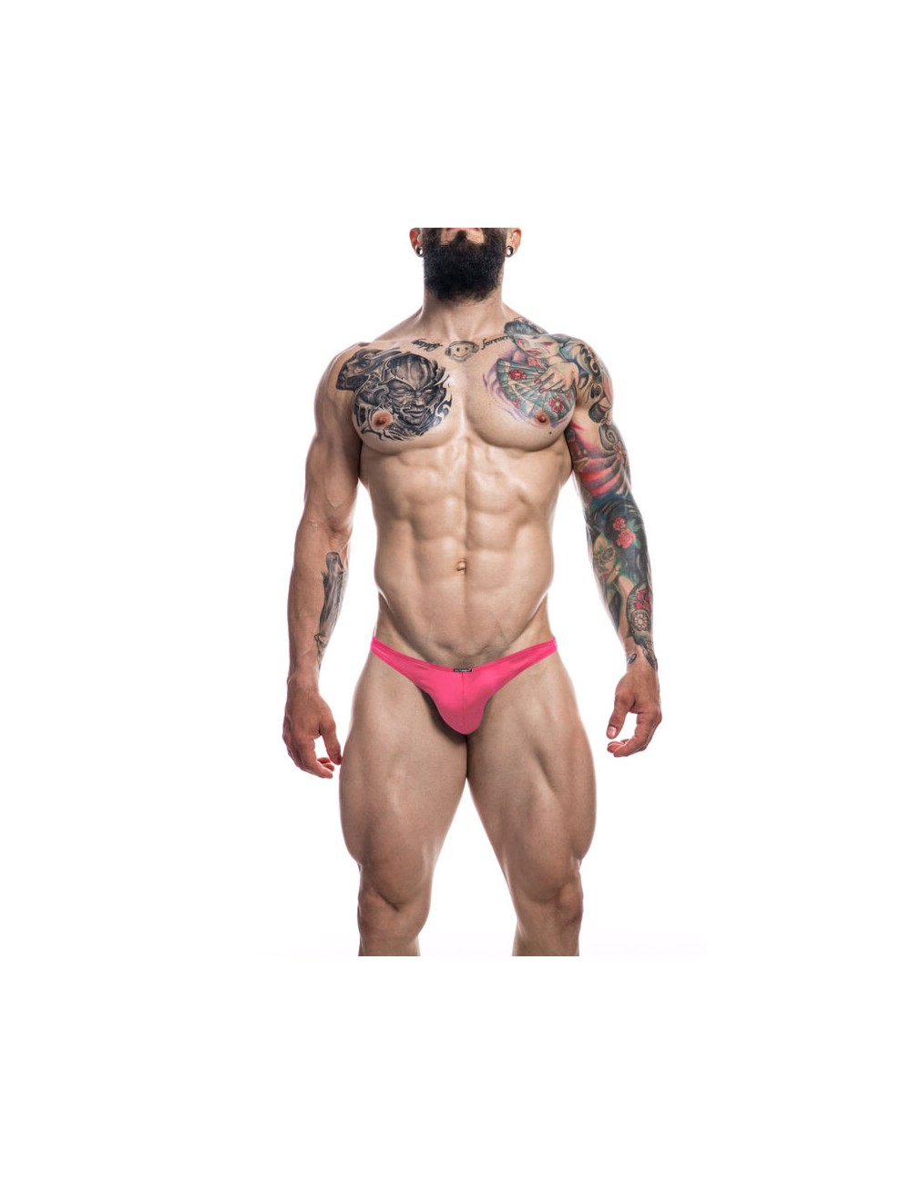 CUT4MEN - PERIZOMA C4M03 PROVOCANTE ROSA NEON M