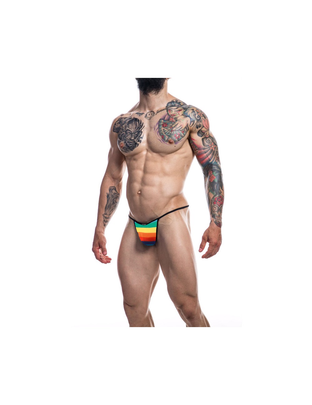 CUT4MEN - SLIP KINI RAINBOW L