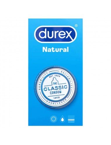 DUREX NATURAL CLASSIC 6 UNITÀ