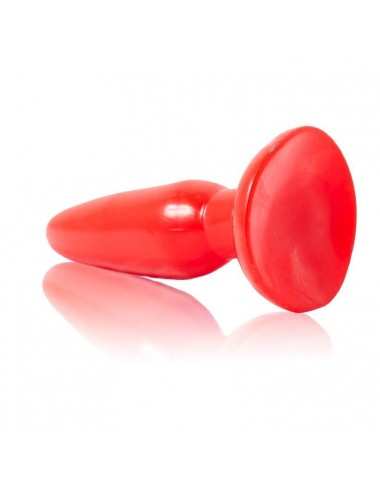 PLUG ANAL PEQUEÑO ROJO 15CM