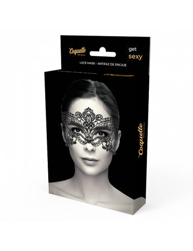 MASCHERA IN PIZZO COQUETTE CHIC DESIRE NERA