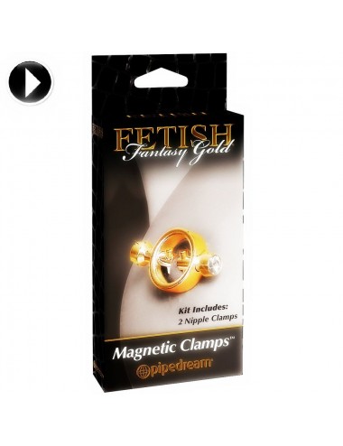 MORSETTI MAGNETICI FANTASIA ORO FETISH
