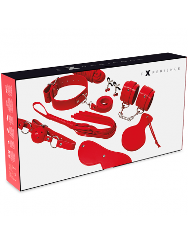 ESPERIENZA BDSM FETISH KIT SERIE ROSSA