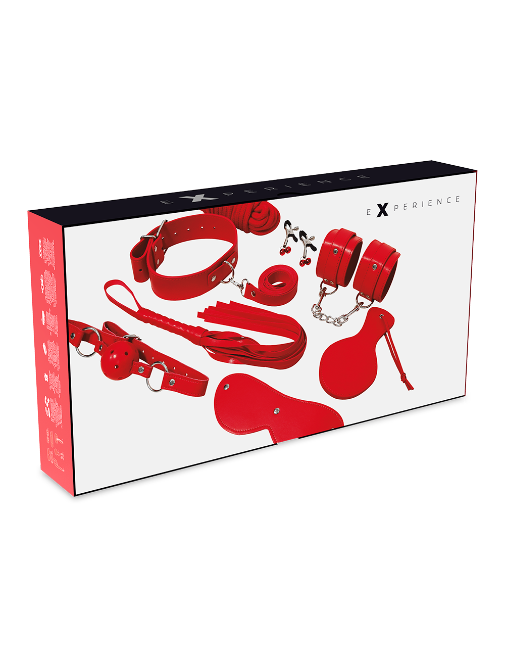 ESPERIENZA BDSM FETISH KIT SERIE ROSSA