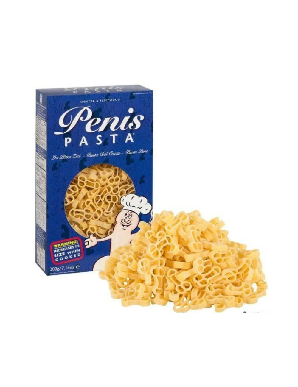 SPENCER E FLEETWOOD - PENIS PASTA 200 GR SPENCER E FLEETWOOD - PENIS PASTA 200 GR