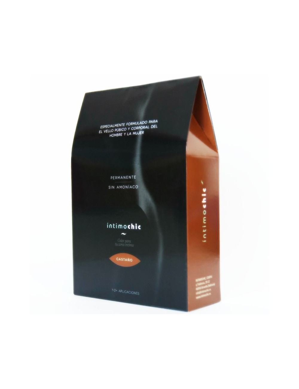 INTIMOCHIC TINTE PARA EL VELLO PÚBICO Y CORPORAL / CASTAÑO INTIMOCHIC TINTE PARA EL VELLO PÚBICO Y CORPORAL / CASTAÑO