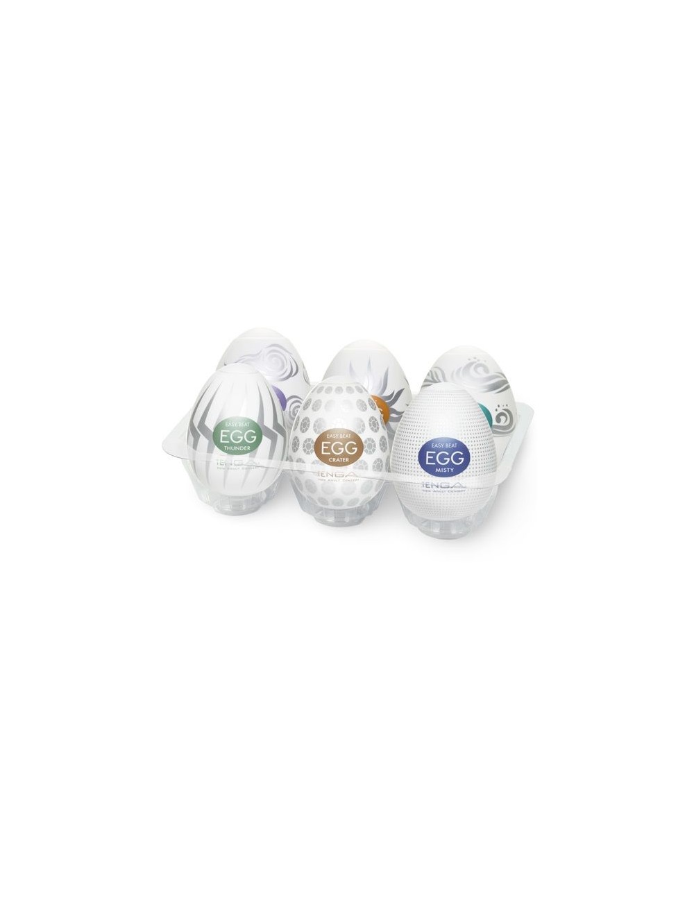 TENGA HUEVO MASTURBADOR PACK 6 MODELOS II TENGA HUEVO MASTURBADOR PACK 6 MODELOS II
